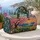 Cherry Blossom Meadow Sunset for Spring Getaways, Beach Escapes and Leisure Days Quilted Weekend Bag - 5