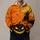Jack O Lanterns And Bats For Halloween Parties And Spooky Autumn Nights All-over Print Hoodie (Lightweight) - 1