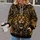 Roaring Golden Lion and Crown Motif for Bold Everyday Streetwear and Weekend Style All-over Print Hoodie (Lightweight) - 2