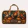 Harvest Rooster and Pumpkin Autumn Gathering for Thanksgiving Farmhouse Country Style Quilted Weekend Bag - 6