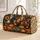 Harvest Rooster and Pumpkin Autumn Gathering for Thanksgiving Farmhouse Country Style Quilted Weekend Bag - 1