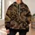 Golden Flame Dragons And Ornate Medallions For Bold Everyday Casual Streetwear Style All-over Print Hoodie (Lightweight) - 6