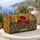 Red Poppy Meadow Blooms for Relaxed Weekend Getaways and Countryside Garden Lovers Quilted Weekend Bag - 5