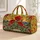 Red Poppy Meadow Blooms for Relaxed Weekend Getaways and Countryside Garden Lovers Quilted Weekend Bag - 1