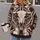 Engraved Bull Skull And Western Stars For Rodeo Nights And Everyday Western Style All-over Print Hoodie (Lightweight) - 2