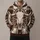 Engraved Bull Skull And Western Stars For Rodeo Nights And Everyday Western Style All-over Print Hoodie (Lightweight) - 1