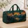 Sunset Mountain Pine Forest Scenery for Camping Trips and Weekend Outdoor Escapes Quilted Weekend Bag - 4