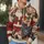 Vintage Santa Circus Scene for Festive Holiday Gatherings and Cozy Winter Weekends All-over Print Hoodie (Lightweight) - 5