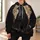 Midnight Raven Beneath a Harvest Moon for Halloween Nights and Gothic Nature Enthusiasts All-over Print Hoodie (Lightweight) - 6
