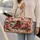 Japanese Pagoda and Cherry Blossoms for Scenic Spring Travel and Cultural Getaways Quilted Weekend Bag - 2