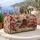 Japanese Pagoda and Cherry Blossoms for Scenic Spring Travel and Cultural Getaways Quilted Weekend Bag - 5