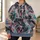 Snarling Fantasy Wolf Faces For Outdoor Adventures And Everyday Bold Style All-over Print Hoodie (Lightweight) - 6