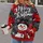 Cheerful Snowman and Christmas Doodles for Holiday Parties and Winter Cheer All-over Print Hoodie (Lightweight) - 2