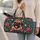 Colorful Pug Portrait for Playful Weekend Adventures and Dog Lover Travel Getaways Quilted Weekend Bag - 2