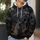 Haunted Village Wizard Embrace for Halloween Nights and Cozy Autumn Evening Outings All-over Print Hoodie (Lightweight) - 5