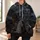 Haunted Village Wizard Embrace for Halloween Nights and Cozy Autumn Evening Outings All-over Print Hoodie (Lightweight) - 6