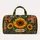 Golden Sunflower Folk Florals for Cheerful Weekend Getaways and Summer Travel Quilted Weekend Bag - 6
