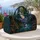 Moonlit Enchanted Forest with River for Whimsical Weekend Escapes and Nature Lovers Quilted Weekend Bag - 5