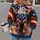 Muscular Bald Eagle and American Flag for Patriotic Outdoor Fitness and Running Wear All-over Print Hoodie (Lightweight) - 2