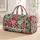 Pickleball Paddle and Ball Motifs for Courtside Weekends and Active Everyday Adventures Quilted Weekend Bag - 1