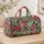 Pickleball Paddle and Ball Motifs for Courtside Weekends and Active Everyday Adventures Quilted Weekend Bag - 4