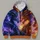Twin Dragon Fantasy Art for Adventurous Everyday Style and Autumn Outings All-over Print Hoodie (Lightweight) - 4