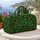 Vintage Four Leaf Clover Motifs for St Patrick’s Day Travel and Everyday Carry Quilted Weekend Bag - 5