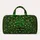 Vintage Four Leaf Clover Motifs for St Patrick’s Day Travel and Everyday Carry Quilted Weekend Bag - 6