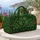 Emerald Shamrocks and Celtic Knots for St Patrick’s Day Travel and Irish Heritage Lovers Quilted Weekend Bag - 5
