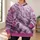 Lavender Dragon And Pink Roses For Elegant Everyday Layering And Fantasy Lovers All-over Print Hoodie (Lightweight) - 6