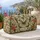 Sage Green Butterfly and Wildflower Garden for Romantic Getaways and Spring Escapes Quilted Weekend Bag - 5