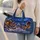 Snowy Alpine Village at Twilight for Cozy Winter Getaways and Festive Holiday Escapes Quilted Weekend Bag - 2