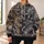 Tiger And Dragon Battle Motif For Outdoor Fitness, Running, And Casual Everyday Wear All-over Print Hoodie (Lightweight) - 6