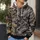 Tiger And Dragon Battle Motif For Outdoor Fitness, Running, And Casual Everyday Wear All-over Print Hoodie (Lightweight) - 5