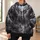 Dark Forest Stags and Flying Birds for Camping, Hunting, Outdoor Adventures and Hiking All-over Print Hoodie (Lightweight) - 6