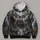 Dark Forest Stags and Flying Birds for Camping, Hunting, Outdoor Adventures and Hiking All-over Print Hoodie (Lightweight) - 4