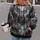 Dark Forest Stags and Flying Birds for Camping, Hunting, Outdoor Adventures and Hiking All-over Print Hoodie (Lightweight) - 2