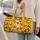 Golden Yellow Duckling Crowd for Cheerful Family Getaways and Spring Travel Escapes Quilted Weekend Bag - 2