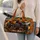 Flaming Orange Monster Truck Adventure for Road Trips, Travel and Outdoor Escapes Quilted Weekend Bag - 2