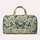 Blue Green Butterflies for Bright Spring Getaways and Carefree Travel Adventures Ahead Quilted Weekend Bag - 6