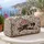 Blush Rose Bouquets And Black Heels For Elegant Getaways And Romantic Fashion Lovers Quilted Weekend Bag - 5