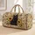 Black Cat, Sunflowers and Butterflies for Relaxed Weekend Getaways and Cat Lovers Quilted Weekend Bag - 1
