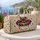 Rainbow Melting Lips and Jewel Accents for Bold Holiday Travel, A Gift for Her Quilted Weekend Bag - 5