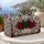 Black Heart and Crimson Roses for Romantic Getaways and Bold Everyday Travel Style Quilted Weekend Bag - 5
