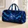 Deep Blue Galaxy Stars for Weekend Getaways, Gym Days, and Travel for Space Lovers Quilted Weekend Bag - 1