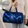 Deep Blue Galaxy Stars for Weekend Getaways, Gym Days, and Travel for Space Lovers Quilted Weekend Bag - 2