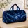 Deep Blue Galaxy Stars for Weekend Getaways, Gym Days, and Travel for Space Lovers Quilted Weekend Bag - 4