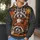 Three Cozy Raccoons and Autumn Pumpkins for Halloween and Thanksgiving Gatherings All-over Print Hoodie (Lightweight) - 5