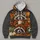 Three Cozy Raccoons and Autumn Pumpkins for Halloween and Thanksgiving Gatherings All-over Print Hoodie (Lightweight) - 4