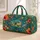 Sea Turtle and Hibiscus Tropical Motifs for Beach Getaways and Summer Travel Gifts Quilted Weekend Bag - 1